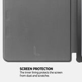 Kobo Libra Colour hoes (7 inch) Vegan Saffiano leren sleepcover - Tulpen