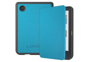 Lunso Kobo Clara BW / Clara Colour hoes (6 inch) - sleepcover - Lichtblauw