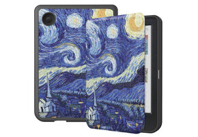 Lunso Kobo Clara BW / Clara Colour hoes (6 inch) - sleepcover - Van Gogh Sterrennacht