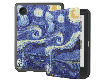 Lunso Kobo Clara BW / Clara Colour hoes (6 inch) - sleepcover - Van Gogh Sterrennacht