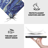 Kobo Clara BW / Clara Colour hoes (6 inch) Sleepcover - Van Gogh Sterrennacht