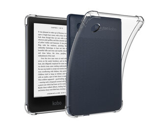 Lunso Kobo Clara 2E hoes (6 inch) - TPU Backcover - Transparant