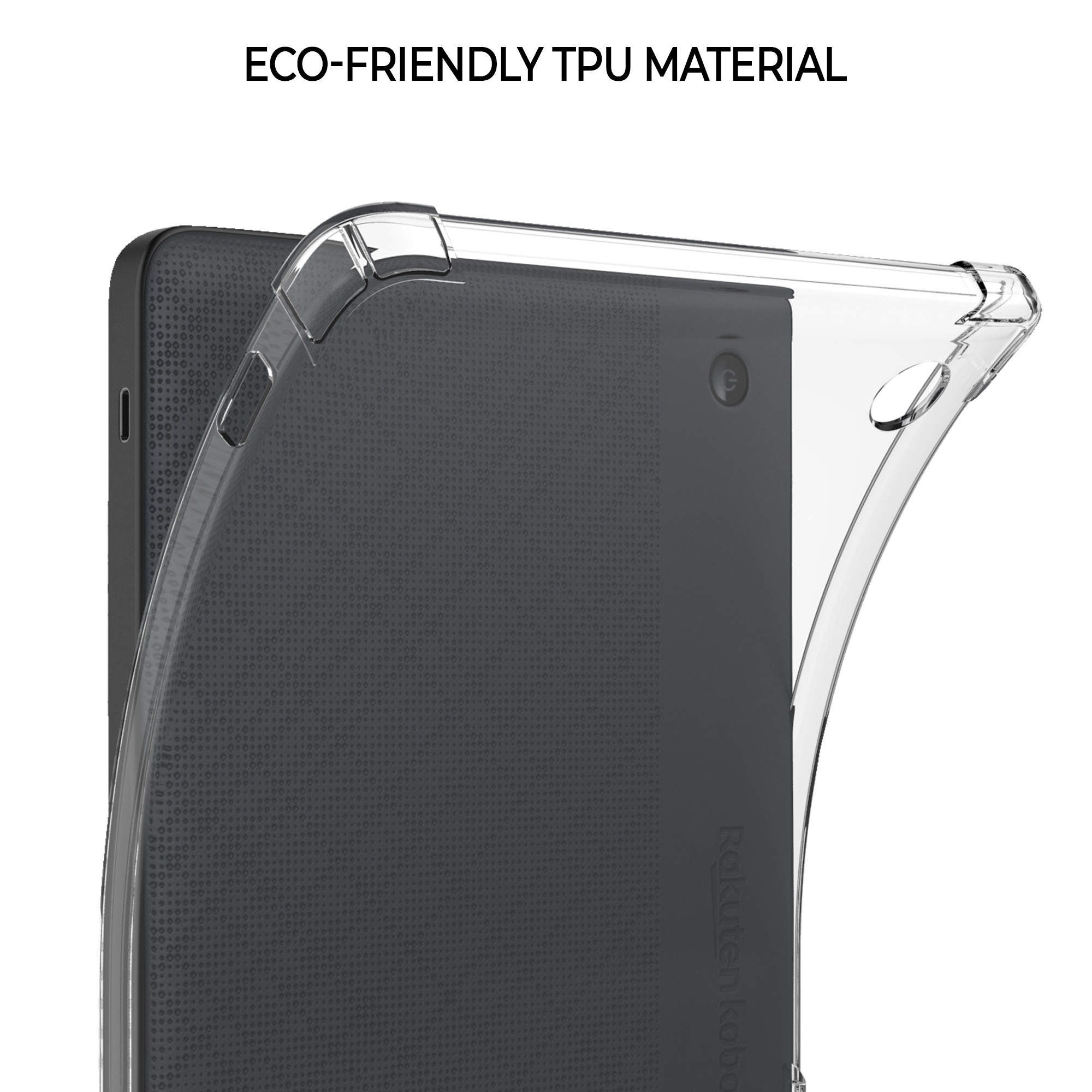 Kobo Libra 2 TPU Backcover hoes Transparant