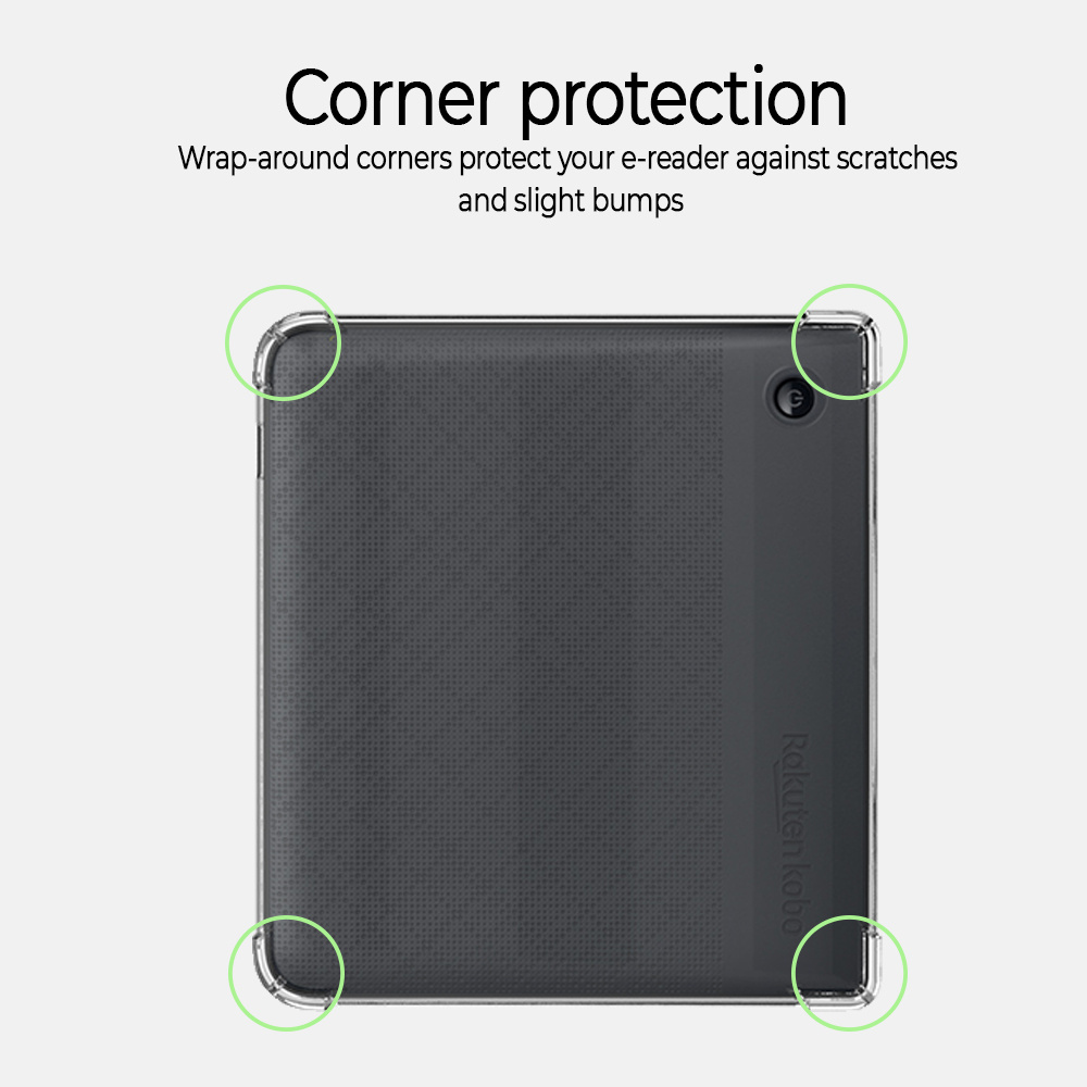 Kobo Libra 2 TPU Backcover hoes Transparant