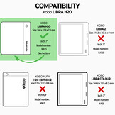 Kobo Libra H20 TPU Backcover hoes Transparant