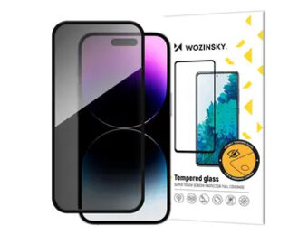 Wozinsky iPhone 16 Plus  Screenprotector - Privacy Glass