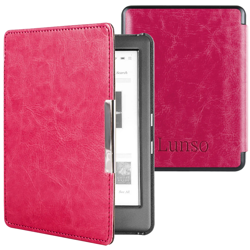 Kobo Glo / Glo HD / Touch 2.0 hoes (6 inch) Sleepcover - Roze