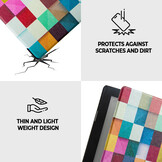 Kobo Aura H20 Edition 2 hoes (6.8 inch) Sleepcover - Blokken