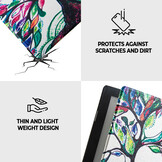 Kobo Aura H20 Edition 2 hoes (6.8 inch) Sleepcover - Kleurrijke Boom