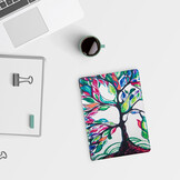 Kobo Aura H20 Edition 2 hoes (6.8 inch) Sleepcover - Kleurrijke Boom