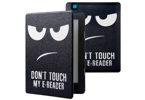 Lunso Kobo Aura H20 Edition 2 hoes (6.8 inch) - sleepcover - Don't Touch