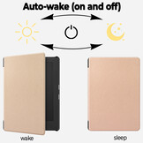 Kobo Aura H20 Edition 2 hoes (6.8 inch) Sleepcover - Goud