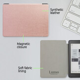 Kobo Aura H20 Edition 2 hoes (6.8 inch) Sleepcover - Rose Goud