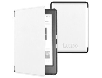 Lunso Kobo Glo / Glo HD / Touch 2.0 hoes (6 inch) - sleepcover - Wit