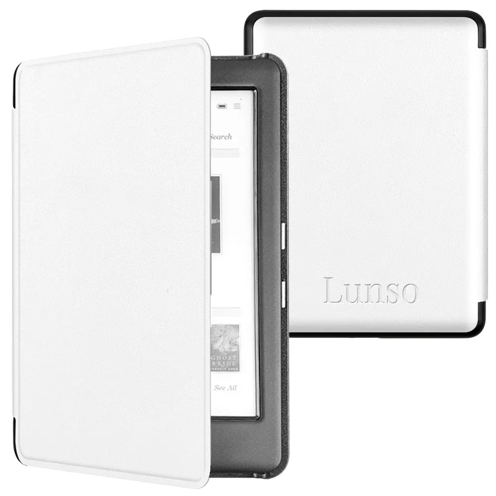 Kobo Glo / Glo HD / Touch 2.0 hoes (6 inch) Sleepcover - Wit