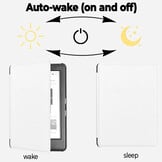 Kobo Glo / Glo HD / Touch 2.0 hoes (6 inch) Sleepcover - Wit