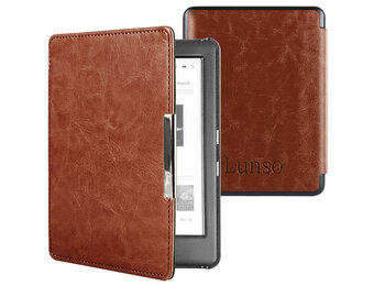 Lunso Kobo Glo / Glo HD / Touch 2.0 hoes (6 inch) - sleepcover - Bruin