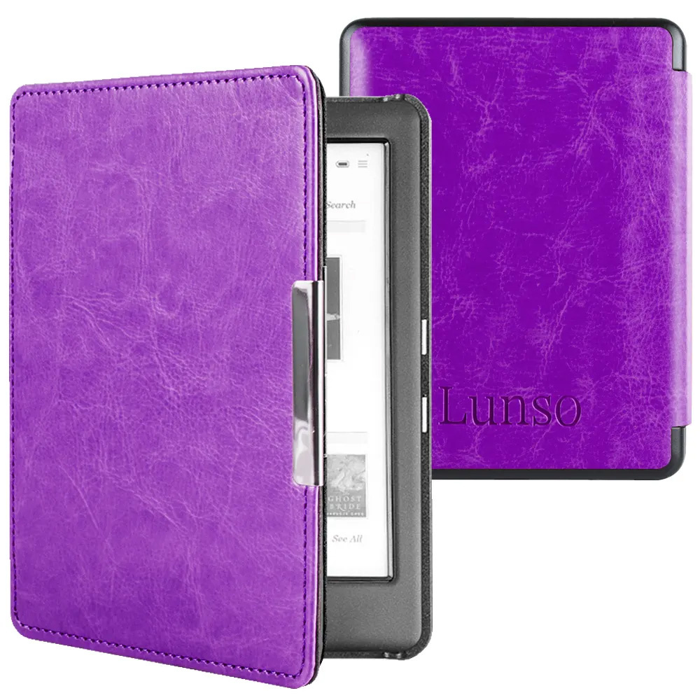 Kobo Glo / Glo HD / Touch 2.0 hoes (6 inch) Sleepcover - Paars