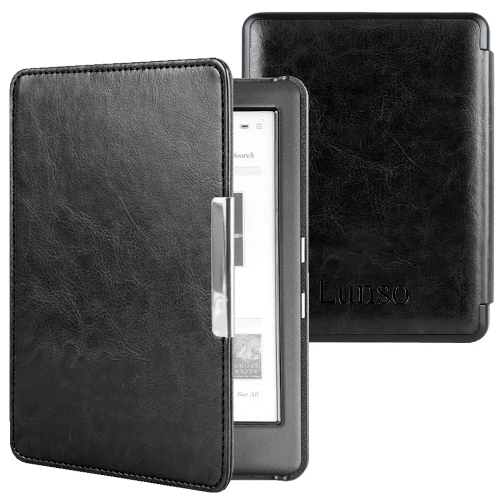 Kobo Glo / Glo HD / Touch 2.0 hoes (6 inch) Sleepcover - Zwart