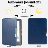 Kobo Glo / Glo HD / Touch 2.0 (6 inch) Sleep cover hoes - Donkerblauw