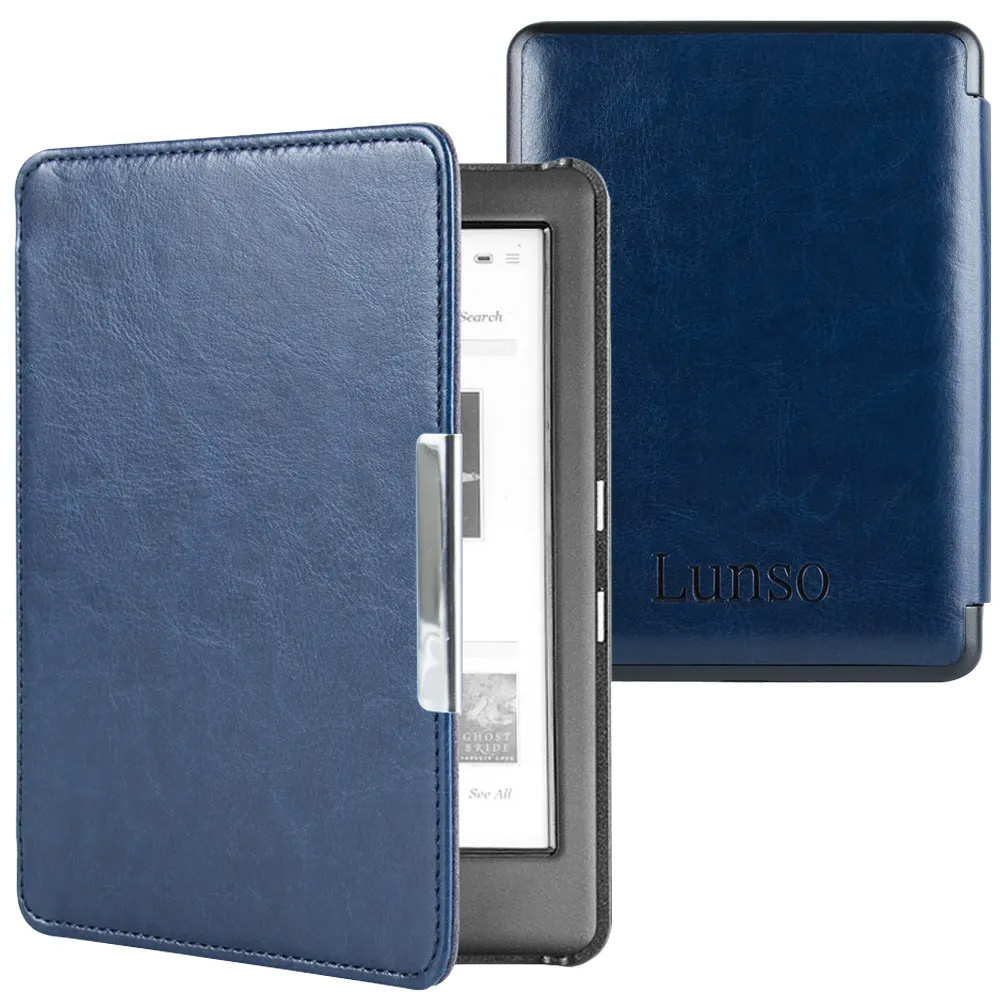 Kobo Glo / Glo HD / Touch 2.0 (6 inch) Sleep cover hoes - Donkerblauw