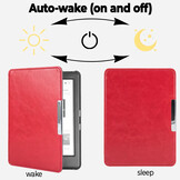 Kobo Glo / Glo HD / Touch 2.0 (6 inch) Sleep cover hoes - Rood