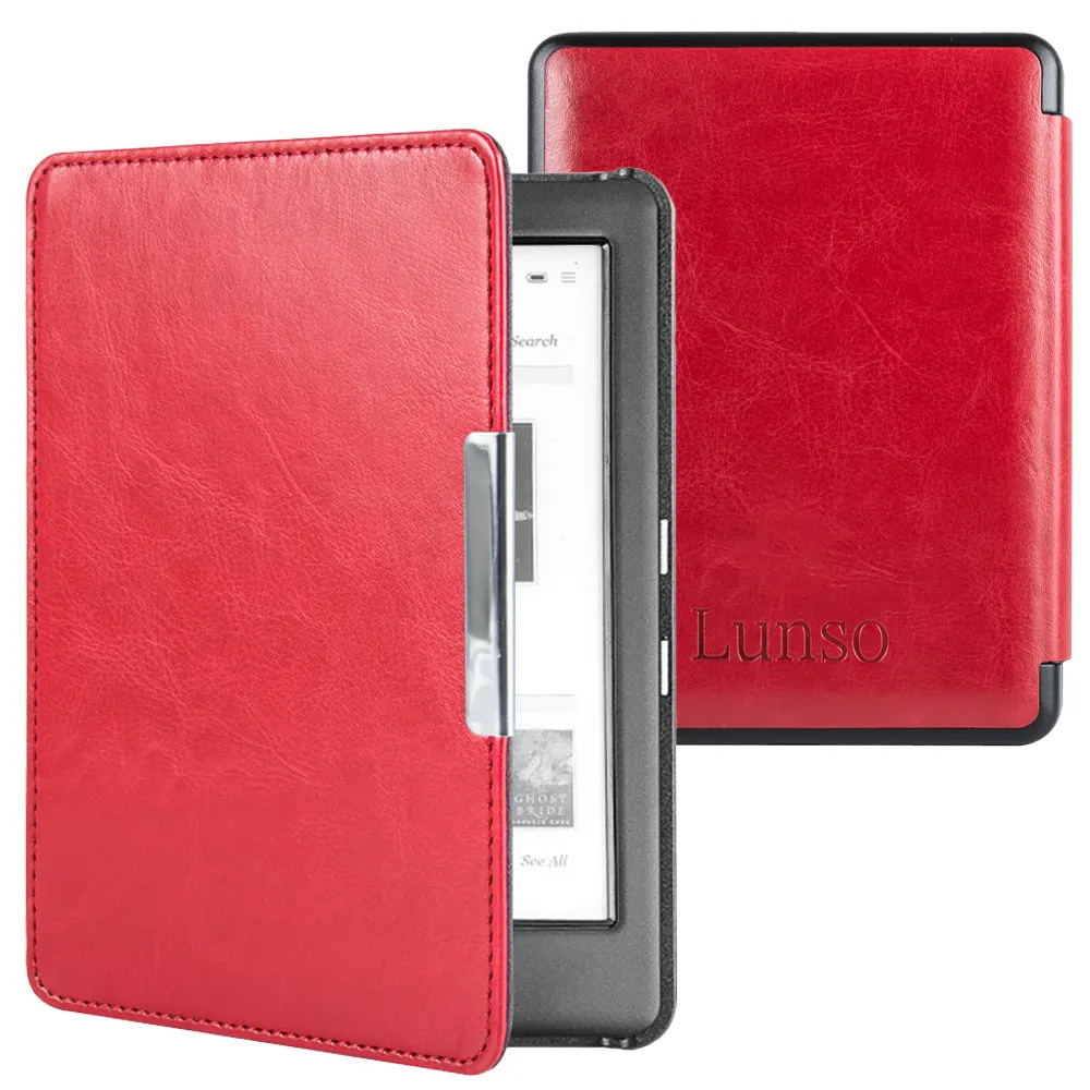 Kobo Glo / Glo HD / Touch 2.0 (6 inch) Sleep cover hoes - Rood