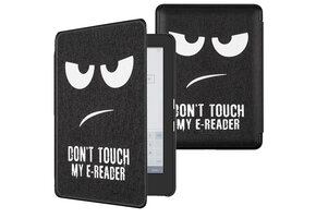 Lunso - Kobo Glo / Glo HD / Touch 2.0 hoes (6 inch) - sleep cover - Don't Touch