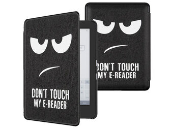 Lunso - Kobo Glo / Glo HD / Touch 2.0 hoes (6 inch) - sleep cover - Don't Touch