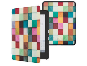 Lunso - Kobo Glo / Glo HD / Touch 2.0 hoes (6 inch) - sleep cover - Blokken