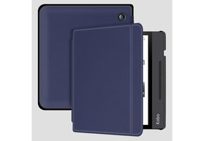 Lunso Kobo Libra H20 hoes (7 inch) - sleepcover - Blauw