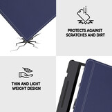 Kobo Libra H20 hoes (7 inch) Sleepcover - Bluaw