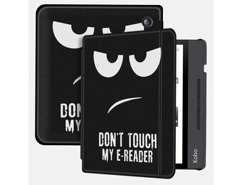 Lunso Kobo Libra H20 hoes (7 inch) - sleep cover -  Don't Touch