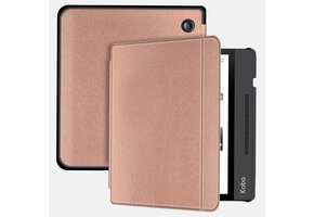 Lunso Kobo Libra H20 hoes (7 inch) - sleepcover - Roze Goud