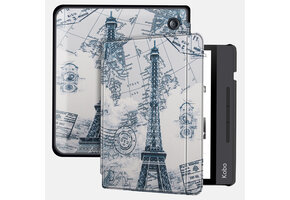 Lunso Kobo Libra H20 hoes (7 inch) - sleep cover - Eiffeltoren