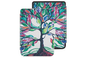 Lunso - Kobo Clara HD hoes (6 inch) - sleep cover - Boom