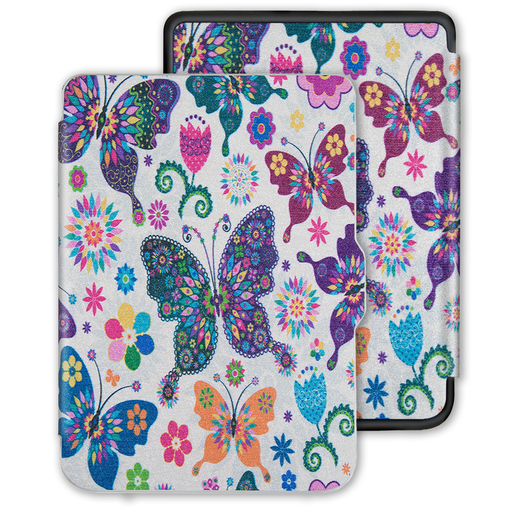 Kobo Clara HD hoes (6 inch) Sleep cover - Vlinders