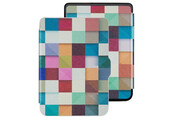 Lunso - Kobo Clara HD hoes (6 inch) - sleep cover - Blokken