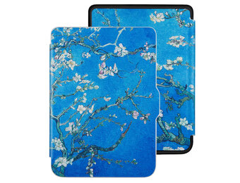Lunso Kobo Clara HD hoes (6 inch) - sleep cover - Van Gogh Amandelbloesem
