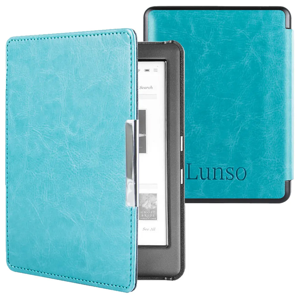 Kobo Glo / Glo HD / Touch 2.0 (6 inch) Sleep cover hoes - Lichtblauw