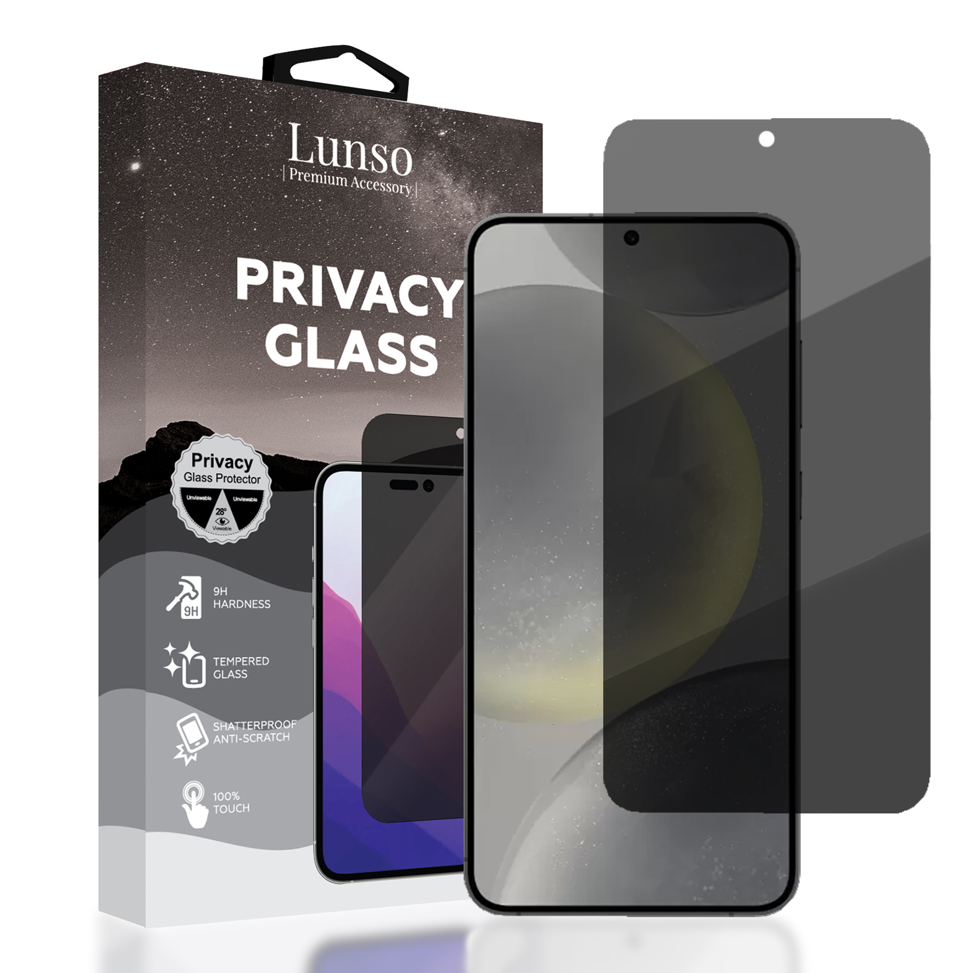 Samsung Galaxy S24 Privacy Glass (Screenprotector)