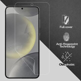 Samsung Galaxy S24 Plus Duo Pack (2 stuks) Beschermfolie Full Covered Screenprotector inclusief bevestiging tool