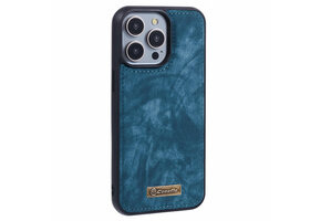 Caseme iPhone 15 Pro Max hoesje - Backcover - Blauw
