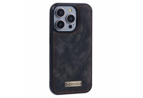 Caseme iPhone 15 Pro hoesje - Backcover - Zwart