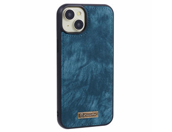 Caseme iPhone 14 hoesje - Backcover - Blauw