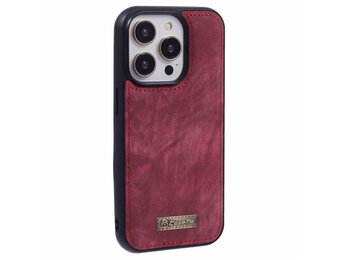 Caseme iPhone 14 Pro hoesje - Backcover - Rood