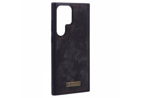 Caseme Samsung Galaxy S23 Ultra hoesje - Backcover - Zwart
