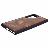 Samsung Galaxy S23 Ultra hoesje backcover - Bruin