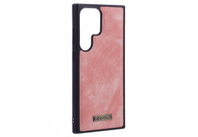 Caseme Samsung Galaxy S23 Ultra hoesje - Backcover - Lichtroze
