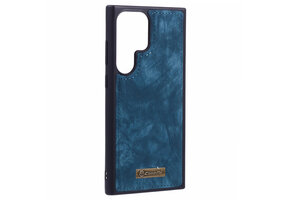 Caseme Samsung Galaxy S23 Ultra hoesje - Backcover -Blauw